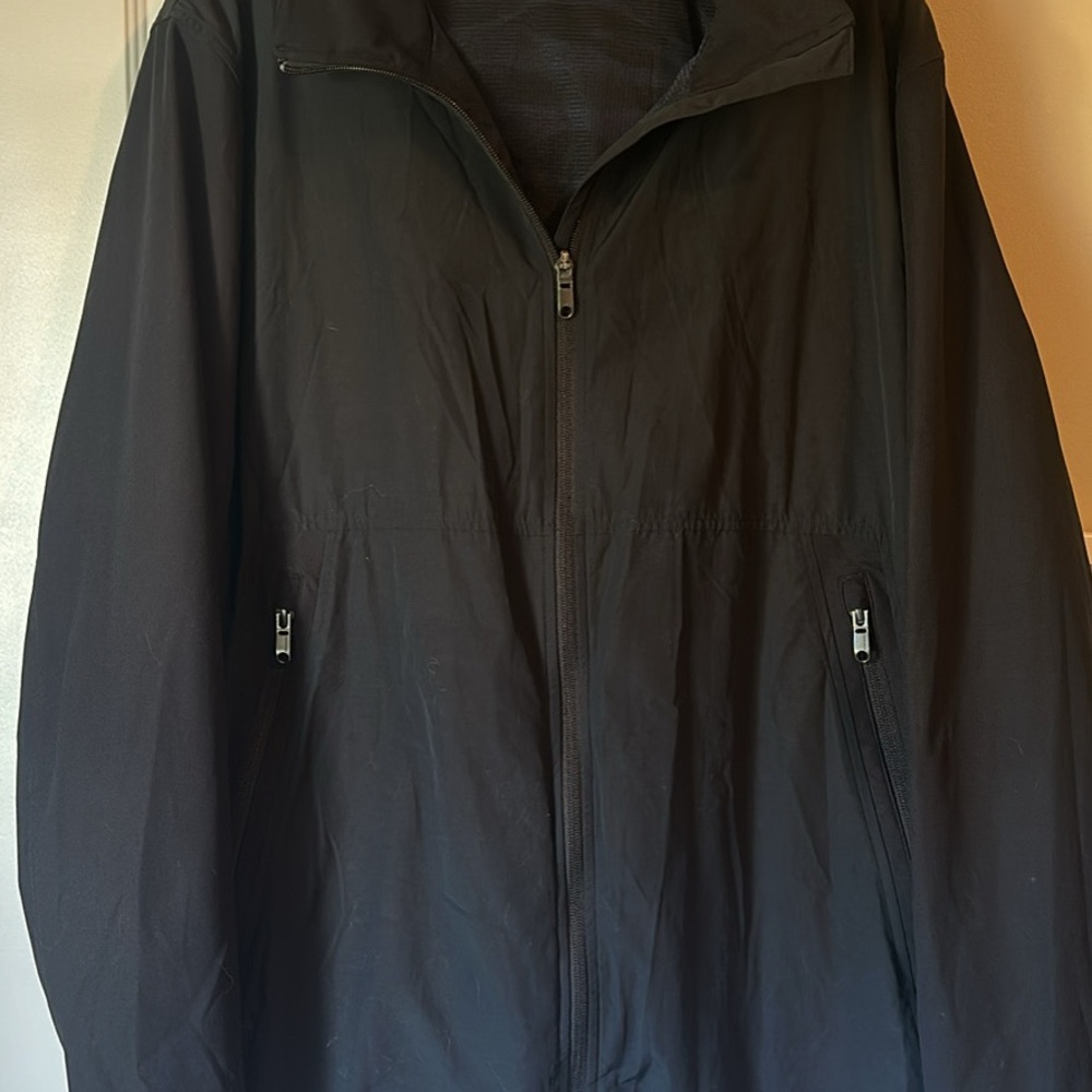 Men’s Lululemon Athletica Black Performance Jacket/windbreaker